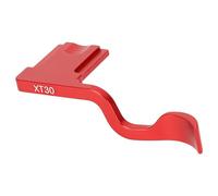 Fabater Empuñadura de Mano con Pulgar hacia Arriba para Zapata Caliente de Aleación de Aluminio CNC para Cámara Fuji X-T2 X-T3 -T10 -T20 -T30, Ergonómico de Sujeción Segura (Rojo)