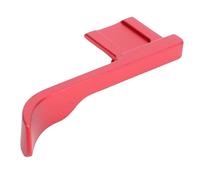 Fabater Empuñadura para Pulgar para Cámara A7C, Empuñadura para Pulgar hacia Arriba de Aleación de Aluminio con Protector de Zapata, Soporte para Reposapiés, Accesorios Ligeros (Rojo)