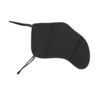 Fabater Esponja de Algodón Suave en la Barbilla Se Encuentra Cubiertas para 4/4 3/1/2 1/ Violín, Algodón Negro + Material de Esponja