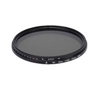 Fabater Filtro de Densidad Neutra Ajustable ND2-ND400 de 62 Mm de Alta Definición para Impresionantes Efectos de Exposición Prolongada