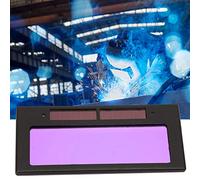 Fabater Filtro de Lente de Soldadura con Oscurecimiento Automático Solar, Protector de Gafas para Casco de Soldadura Automático para Máscara de, Lente de Casco de con Energía Solar DIN11 con Visión
