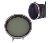Fabater Filtro de Lente Magnético 3 en 1, ND1.5 8.5 Paradas CPL Difusión Negra 1/4, con Tapa Magnética de Instalación Rápida, para Cámara sin Espejo de 82 Mm
