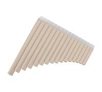Fabater Flauta de Pan, Llave en C, Material ABS, 18 Tubos, Instrumento Musical, Flautas de Pan con Boquilla de ángulo Fijo, Bolsa Acolchada de Nailon para Principiantes, Niños, Adultos, Personal
