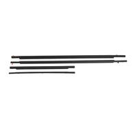 Fabater Fuera de Sellado de la Ventana del Automóvil Cinturón de Viento de Larga Data en Forma de Street para FJ Cruiser 2007-2014, Reemplazo de 4pcs para Ventanas Delanteras y Traseras