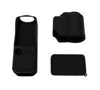 Fabater Funda Protectora 4 Apta para Uso Diario Funda de Silicona Que Absorbe los Golpes con Cordón para Filmar (Black)