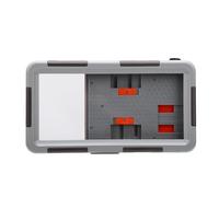 Fabater Funda Universal para Teléfono Subacuático para Buceo, Apta para S25, S24, S23, Ultra 15m de Profundidad, Diseño Liviano para Exploración de Arrecifes Vibrantes (Gris y Naranja)