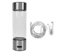 Fabater Generador portátil de agua con hidrógeno de 460 ml, vaso ionizador de agua con hidrógeno recargable por USB, produce hasta 1600 ppb de en 3 minutos para el hogar