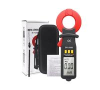 Fabater Herramienta de Microdetección de Corriente de Precisión, Medidor de Corriente de Fuga a Tierra Portátil, Amperímetro, Pinza Amperimétrica, Ideal para Inspecciones de Hogares (SK-2060 CA 0,05