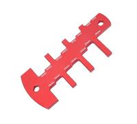 Fabater Herramientas de Medición de Carpintería Medición de de Aleación de Aluminio, Plantilla de de Milano Escala Ligera y Duradera de 3-26 Mm