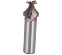 Fabater Hoja de Acero de Tungsteno de Vida Larga Curva de 1/2 Pulgadas de Vástago R8 Molilla Integrada para Gabinete de Pared de la Puerta de Madera, Broca de Enrutador de Formación Estable para