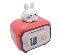 Fabater Hucha Inteligente con Huella Digital para Niños con Gran Capacidad para una Fácil Extracción, Juguete Educativo para Niños, Plástico 7.09x5.51x5.12in para Seguros