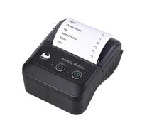 Fabater Impresora Térmica de Recibos Bluetooth, Impresora POS de 58 Mm, Impresoras Portátiles de Recibos de Billetes USB de Bolsillo para Android, Resolución de 203 PPP