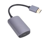 Fabater Interfaz Multimedia HD a Adaptador de Pantalla de Vídeo USB C Compatible con Interruptor, Concentrador de Gafas AR 4K 60 Hz con Puerto de Alimentación Tipo C para XREAL One Air 2