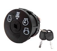 Fabater Interruptor de Encendido del Tractor Cortacésped con Llaves, 4 Posiciones Compatibles con AYP, Husqvarna, Craftsman, MPN, Delta, 532193350, 193350, 6900 49P1