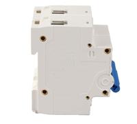 Fabater Interruptor de Protección contra Fugas 400V 80/100/125A 2P DZ47-125, Disyuntor en Miniatura, Protección contra Cortocircuitos de Sobrecarga, Respuesta Rápida 0.1S, Carcasa Retardante de