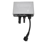 Fabater Inversor de Potencia de Onda Sinusoidal Pura Compacto para Camión RV, Inversor Solar de Coche con Carcasa de Aleación de Aluminio a Prueba de Agua IP45