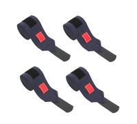 Fabater Juego Completo de Vendas para Piernas de para Caballos para Proteger los Tendones Durante el Entrenamiento, Vendas para Piernas de Vellón Suave de 4 Piezas para Jinetes (Azul Oscuro)