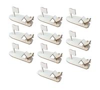 Fabater Juego de 10 Kits de Barcos de Madera DIY, Bote de Paletas con Gomas Elásticas para Construir y Pintar, Juguete Educativo STEM para Actividades Científicas, Campamentos de Verano, (Velero de