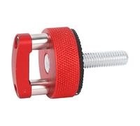 Fabater Juego de Tornillos de Pulgar de Extracción Rápida, Sujetadores de Aluminio Duraderos para Ajuste Rígido, Kit de 6 Piezas (rojo)