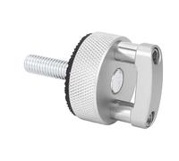 Fabater Juego de Tornillos de Pulgar de Extracción Rápida, Sujetadores de Aluminio Duraderos para Ajuste Rígido, Kit de 6 Piezas (SILVER)