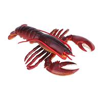 Fabater Juguete de Langosta de Plástico Blando de Simulación Realista, Decoración Segura y No Tóxica para Restaurantes de Mariscos, Modelo Animal Realista para Educación de Niños, Artesanía de (23cm)