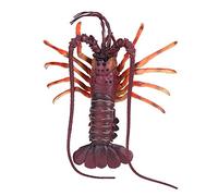Fabater Juguete de Langosta de Plástico Blando de Simulación Realista, Decoración Segura y No Tóxica para Restaurantes de Mariscos, Modelo Animal Realista para Educación de Niños, Artesanía de (29cm)