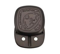 Fabater Juguete Deslizante de Metal único para Romper Malos Hábitos e Iniciar Conversaciones: Juguete Deslizante para Aliviar el Estrés (Plata Negro)