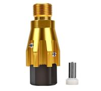 Fabater Junta Giratoria para Pulverizador de Pintura sin Aire, Adaptador de Conector de Pistola Pulverizadora Giratoria de 360°, Rosca de 7/8 Pulgadas, AAcero Inoxidable