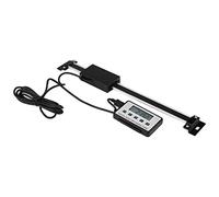 Fabater Kit de Lectura LCD de Escala Lineal Digital de Precisión de 0-200 Mm para Tornos de Fresadoras, Lectura DRO Remota con Pantalla Magnética, Velocidad de Respuesta de/s, Diseño