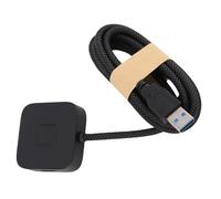 Fabater Lector de Huellas Dactilares de 360 Grados Soporte USB para 11 Cifrado de Identificación y Algoritmo de Autoaprendizaje para Mayor Seguridad Viajes de Negocios (Black)