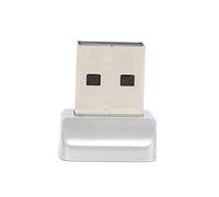 Fabater Lector de Huellas Dactilares USB 0,5 S, Detección de 360 °, Pequeña Clave de Inicio de Sesión de Huellas Dactilares Portátil para 10, 11, Ordenador Portátil, Algoritmo de Autoaprendizaje