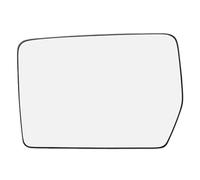 Fabater Lente de Cristal de Espejo Calefactado de Descongelación Rápida para un Reflejo Claro para Reemplazo de Espejo Lateral de Camión y SUV (Izquierda: 4L3Z 17K707 DB)