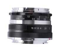 Fabater Lente de Enfoque Manual APS C de 35 Mm F1.1 para Montura M, con Apertura de 10 Hojas y Cuerpo de Metal, Apta para Cámaras sin Espejo M6 M50 M5 M3 M200 M10 M100 M M2