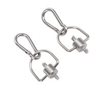 Fabater Llave de Tapa de Bloqueo de Refrigerante, 2 Piezas Fuerte Compatibilidad para Herramienta de Llave HVAC 410A y R22, Diseño de Acceso Estrecho Duradero de Cubierta de Bloqueo HVAC con