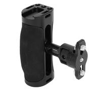 Fabater Mango Universal Izquierdo Derecho, Mango de Jaula para Cámara con Soporte de Zapata Fría y Tornillo de 1/4 de Pulgada, Empuñadura Ergonómica para Cámaras de Cineastas