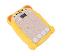 Fabater Máquina de Juego de Ritmo, Juego Interactivo Desarrollo de Coordinación Ojo-Mano de Botón de Ritmo, de Empuje Rápido de con Múltiples Niveles de Dificultad para Niños y Niñas