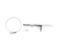 Fabater Máquina Mezcladora Duradera para Latas de Pintura en Aerosol con Sierra Recíproca, Agitadora de Pintura de Acero Inoxidable para Latas de 2 a 3 Pulgadas, Mezcla Uniforme para Profesionales