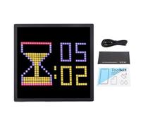 Fabater Marco de Imagen Digital de Arte de Píxeles, Pantalla LED de 32x32 Píxeles con Control de Aplicaciones, Configuración de Marco de Animación, Pantalla LED Programable