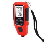 Fabater Medidor de Espesor de Pintura, Detector de Recubrimiento de Precisión de 1 μm para Pintura Automotriz y Revestimiento de Metal, 0-2000 μm para Inspección de Paredes de Renovación (rojo)