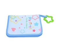 Fabater Mi Primer álbum de Fotos de Tela Suave con Capacidad para Imágenes de 4 X 6 pulgadas: Pegatinas Personalizadas con Nombres y Espejo Seguro, Ideal para Recuerdos de Bebés y Momentos