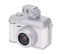 Fabater Mini Cámara Llavero, Cámara Digital HD 1080P 8MP con Pantalla de 0,96 Pulgadas, Flash LED Incorporado y 3 Filtros, Cámaras de Bolsillo Portátiles para Niños Principiantes (Espacio Blanco)