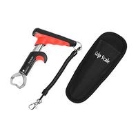 Fabater Mini Pinza de Labios para Peces con Báscula Digital de 55 Lb - Soporte para Peces de Acero Inoxidable, Herramienta de Agarre de Pesca Compatible con COSMO con Retroiluminación LED, ABS