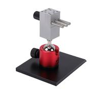 Fabater Mini Tornillo de Banco, 0-2.48 Pulgadas de Ancho de Agarre Ajustable, Tornillo de Banco Pequeño de Aleación de Aluminio, Inclinación de 90° y Ajustes Horizontales