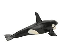 Fabater Modelo de Simulación de Ballena Asesina, Figura de Orca Realista, Juguete de Decoración de Escritorio, Juego Educativo de Animales del Océano para Proyectos Escolares, Herramienta de