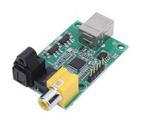 Fabater Módulo Controlador de Transmisión USB Universal, Reproducción de Baja Latencia e Interfaces Versátiles para Estudios de Grabación y PCB de Sonido en