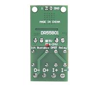 Fabater Módulo de Control CW/CCW, DC 5V-24V, Carga Máxima 2A, Control de | Placa controladora inversa de avance del motor, relé biestable, indicador de potencia, para robótica de automatización de