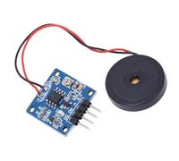 Fabater Módulo de Sensor de Vibración Piezoeléctrico 5,0 V CC Módulo de Interruptor de Vibración AD/DO Salida de Voltaje Analógico para Interacción de Tambor Electrónico
