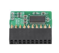 Fabater Módulo TPM 2.0, Módulo de Seguridad de Cifrado de 20 Pines, Procesador Criptográfico de Módulos Confiables Verticales PCB para AOM TPM 9665V TCG 2.0