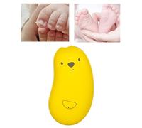 Fabater Molinillo de Uñas Eléctrico Seguro para Bebés con Carga USB, 6 Cabezales de Pulido Lima de Uñas Portátil para Bebés para el Cuidado de las en el Hogar y Pulido Suave (YELLOW)