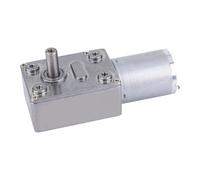 Fabater Motor de Engranaje Helicoidal, Motor de Reducción de Velocidad de CC de Alto Torque, Micro CC con Engranajes de Precisión de Bola para Máquina Anidada de Campana Extractora Equipo (100)